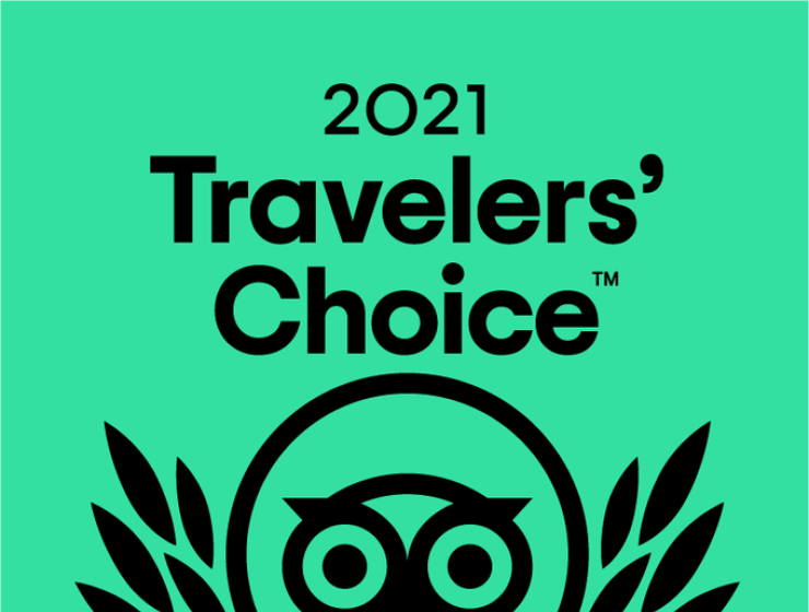 TRAVELLERS' CHOICE 2021!